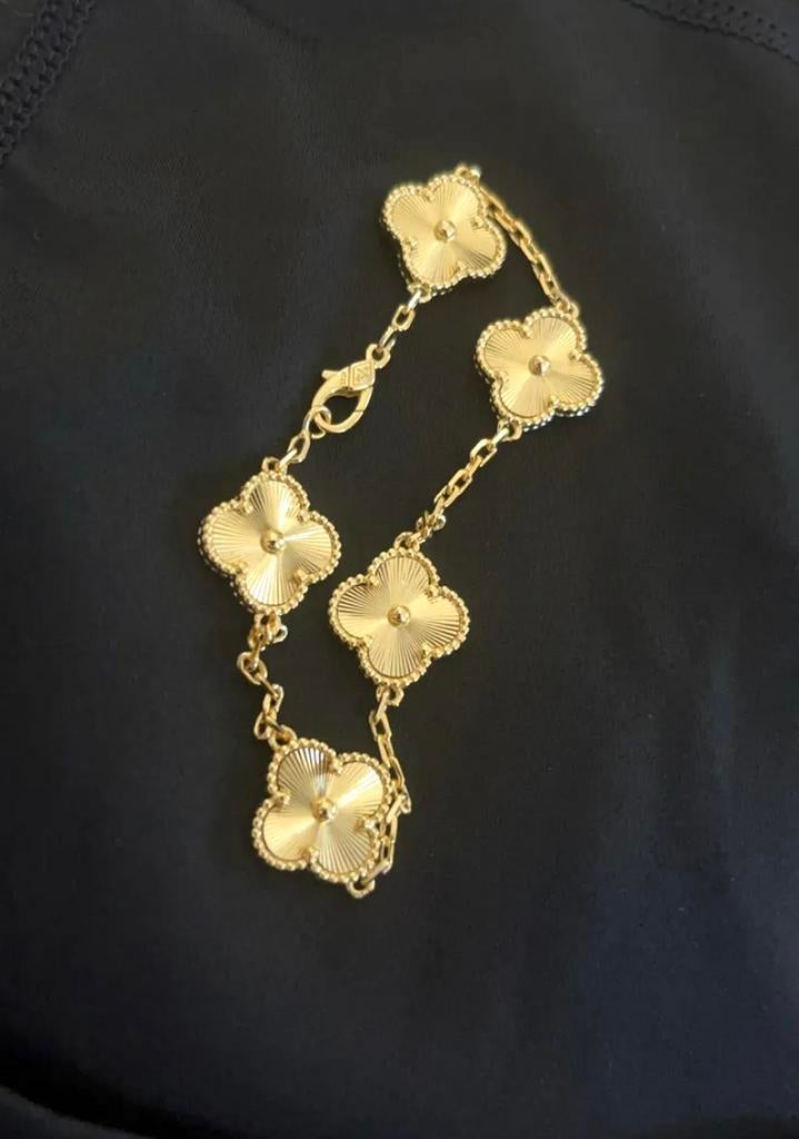 Van cleef gouden armband, Ophalen of Verzenden, Nieuw, Goud