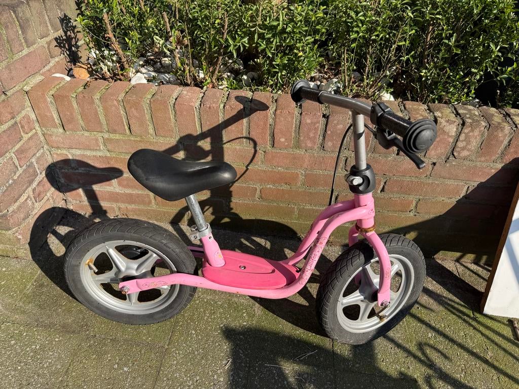 Puky Lillifee loopfiets met handrem en standaard, Kinderen en Baby's, Speelgoed | Buiten | Voertuigen en Loopfietsen, Gebruikt