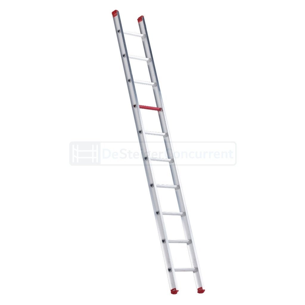 Ladder - 2x Altrex Atlas Enkele Rechte Ladder - 1x16 Sporten, Ophalen of Verzenden, Gebruikt, Ladder, 4 meter of meer