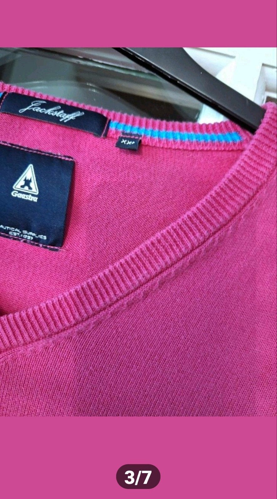 👔Gaastra  trui xxl  oksel breedte 60cm👔, Overige maten, Ophalen of Verzenden, Zo goed als nieuw, Roze