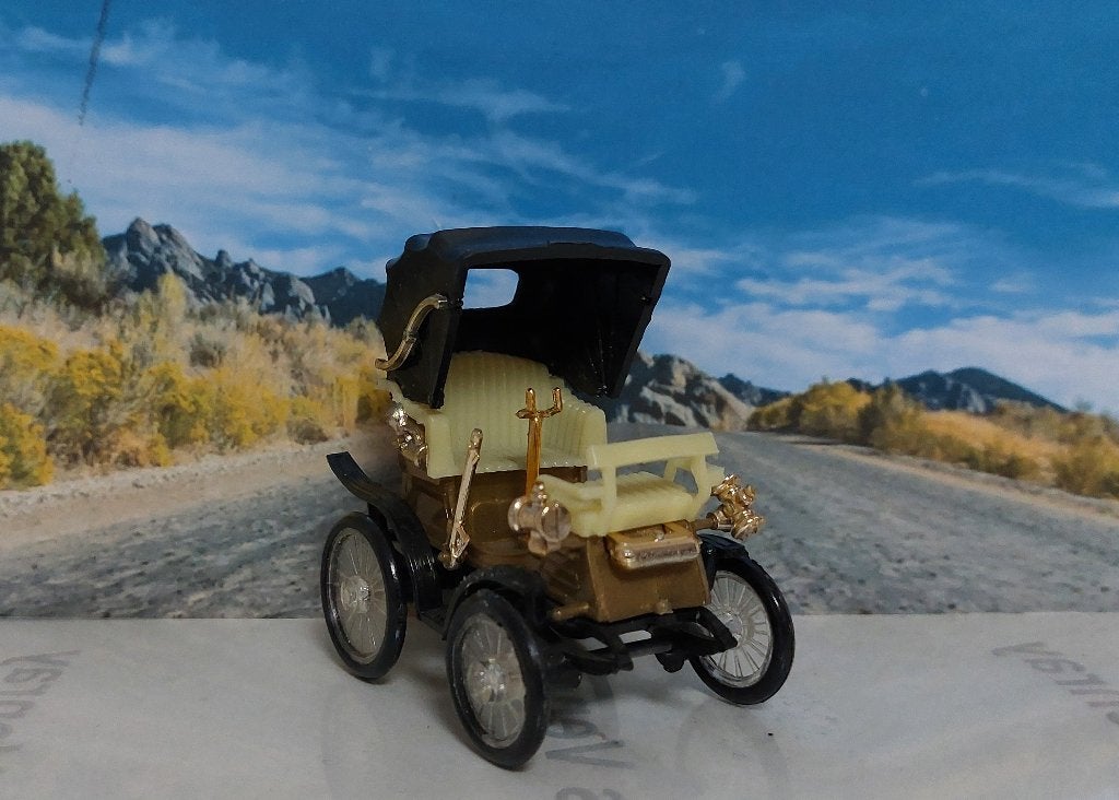 1:43 Decauville 5CV; Vis à Vis 1901; Guisval #5, Hobby en Vrije tijd, Ophalen of Verzenden, Gebruikt, Auto, Overige merken