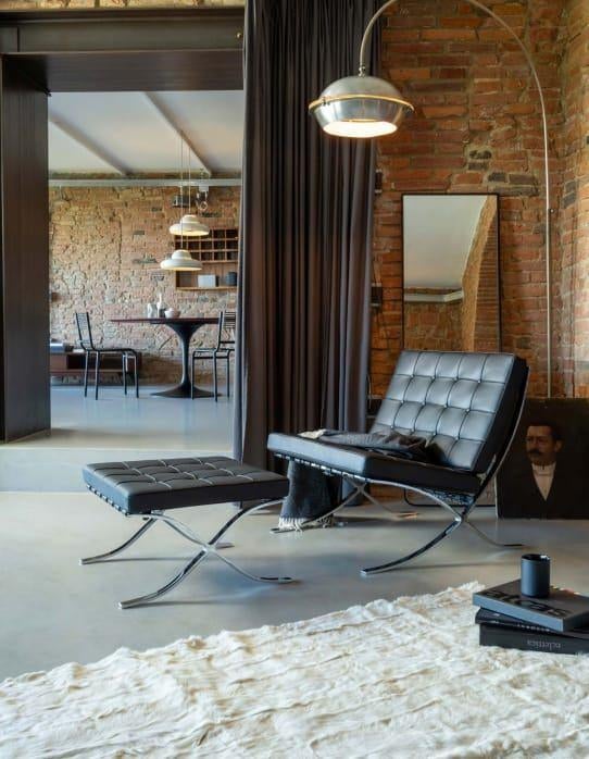 mid century fauteuils tulipe stoelen scarpa sheepskine, Mid century modern furniture, Leer, Nieuw, 75 tot 100 cm