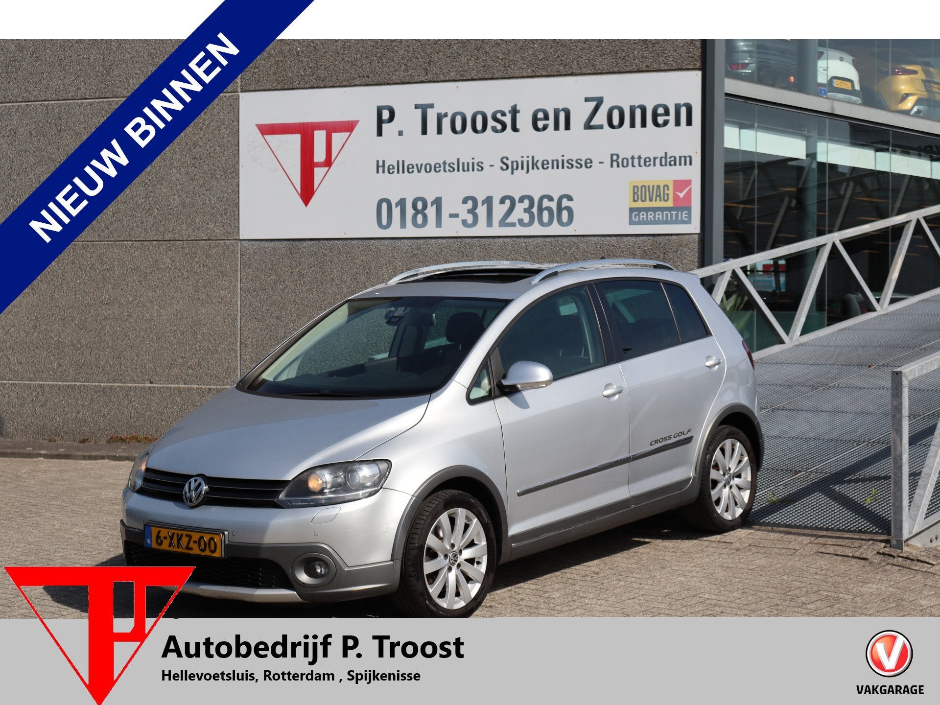 Volkswagen Golf 1.4 TSI Cross MEENEEMPRIJS Automaat/Panorama, Auto's, Euro 5, Gebruikt, Zwart, 4 cilinders
