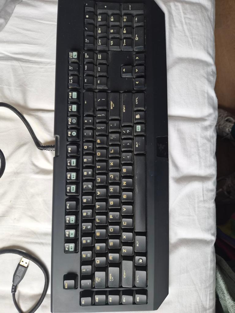 Razer BlackWidow 2013 Mechanisch Gaming Toetsenbord, Computers en Software, Toetsenborden, Gebruikt, Gaming toetsenbord, Ophalen of Verzenden