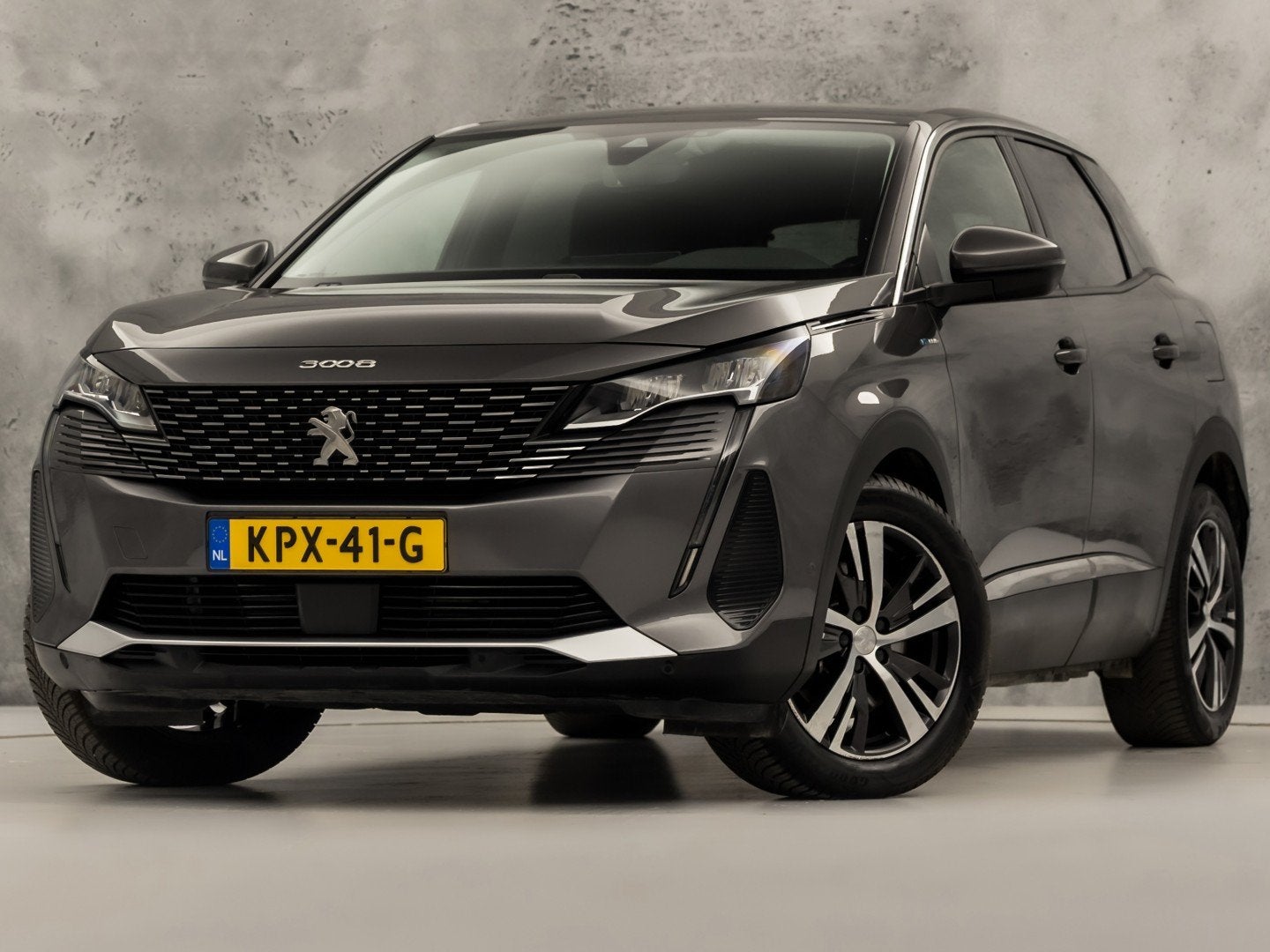 Peugeot 3008 1.6 HYbrid 225 Allure Sport 225Pk Automaat (APP, Auto's, 12 maanden, 4 cilinders, Leder en Stof, Plug-in hybride
