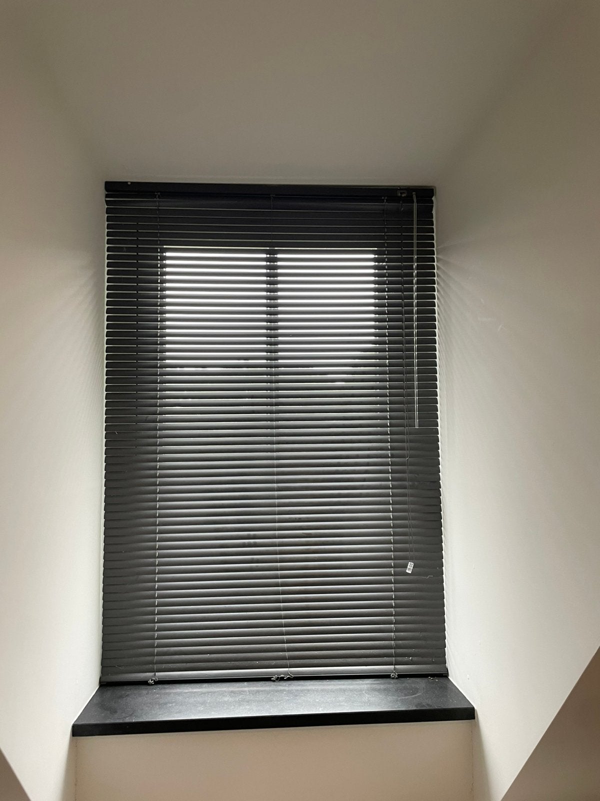 Jaloezieën aluminium 100cm antraciet, Huis en Inrichting, Ophalen, Jaloezie, Gebruikt, Metaal