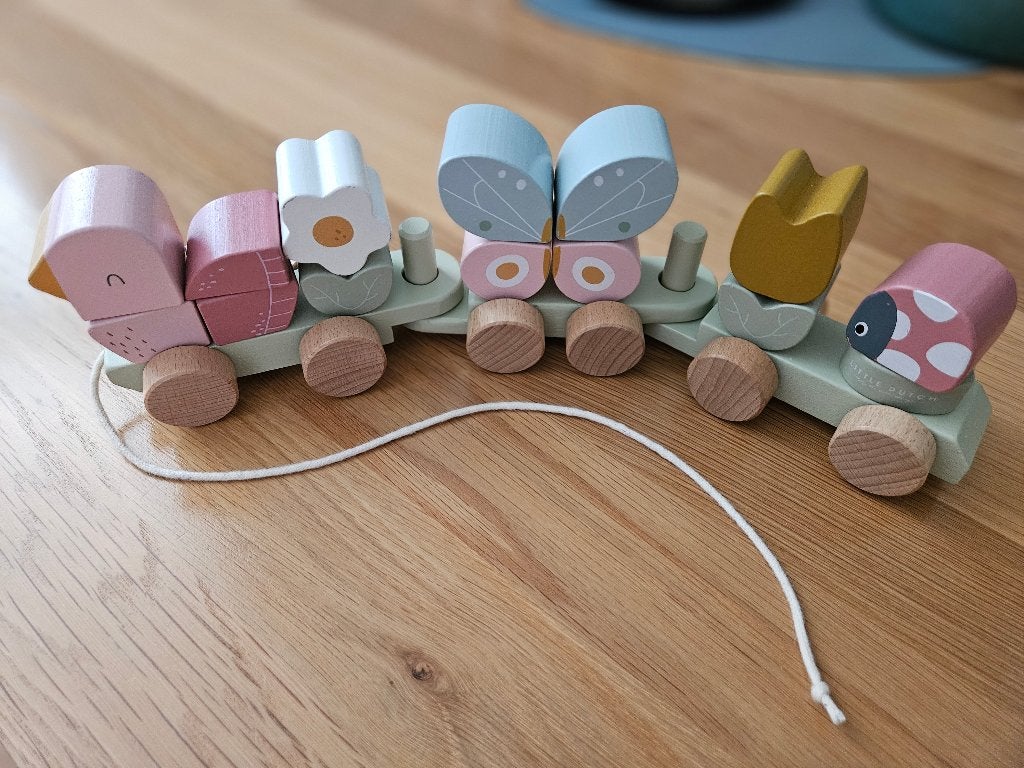 Little Dutch Trein flowers & butterflies., Ophalen, Zo goed als nieuw, Overige typen
