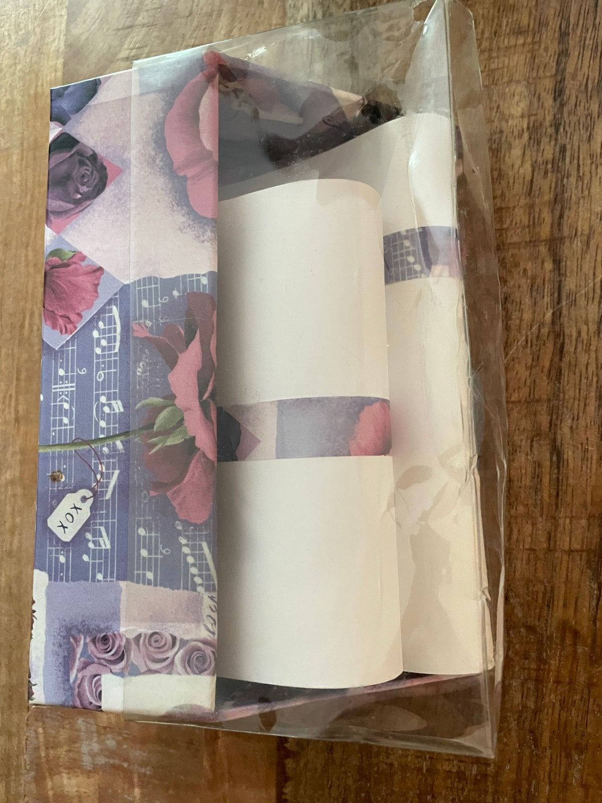 Luxe enveloppen en briefpapier, Ophalen