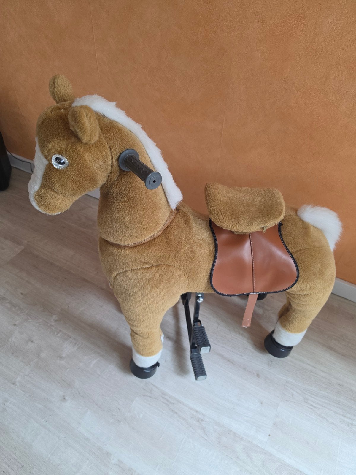 AGRADI Loop Paard Ponycycle - Bruin, Ophalen, Gebruikt, Jongen of Meisje