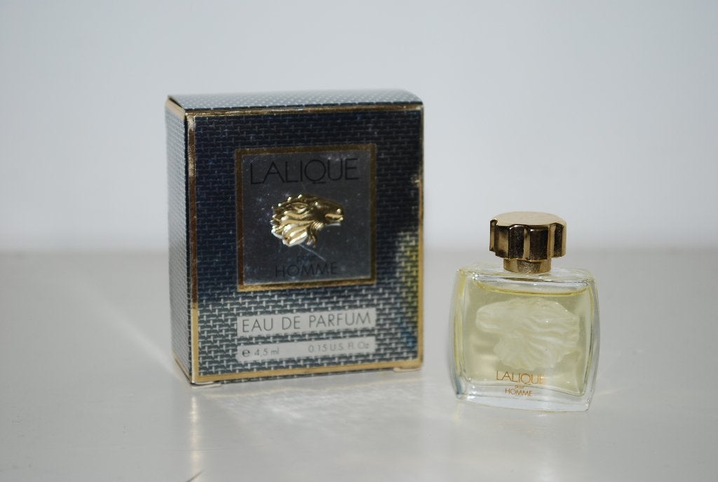 Miniatuur Lalique Homme, Verzamelen, Ophalen of Verzenden, Zo goed als nieuw, Miniatuur, Gevuld