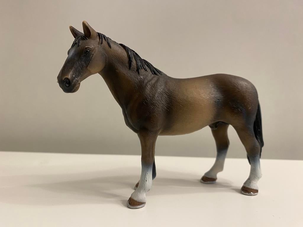 Schleich Hannoveraan Hengst ~ 13649, Ophalen of Verzenden, Paard, Beeldje of Figuurtje
