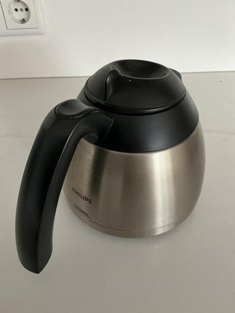 Philips Thermos Koffiekan - Roestvrij staal, Ophalen of Verzenden, Gebruikt