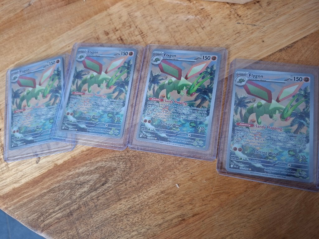Flygon 101, Ophalen of Verzenden, Zo goed als nieuw, Meerdere kaarten