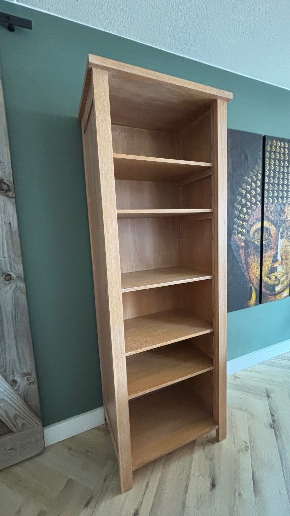 Boekenkast eikenhout, Ophalen, Met plank(en), Gebruikt, Eikenhout