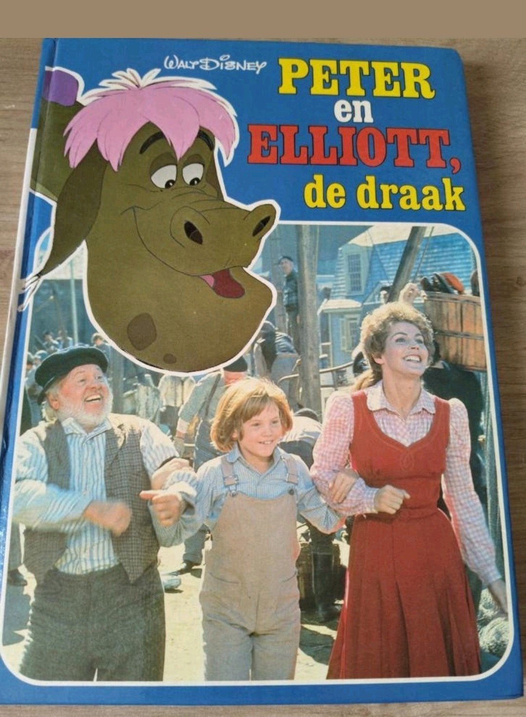 Walt Disney Peter en Elliott, de draak - Vintage Boek, Verzamelen, Verzenden, Gebruikt, Overige typen