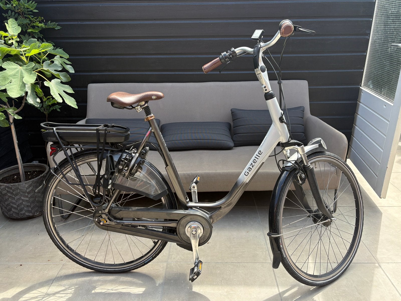 Gazelle orange C8, Fietsen en Brommers, Elektrische fietsen, 59 cm of meer, Ophalen, Zo goed als nieuw, Gazelle
