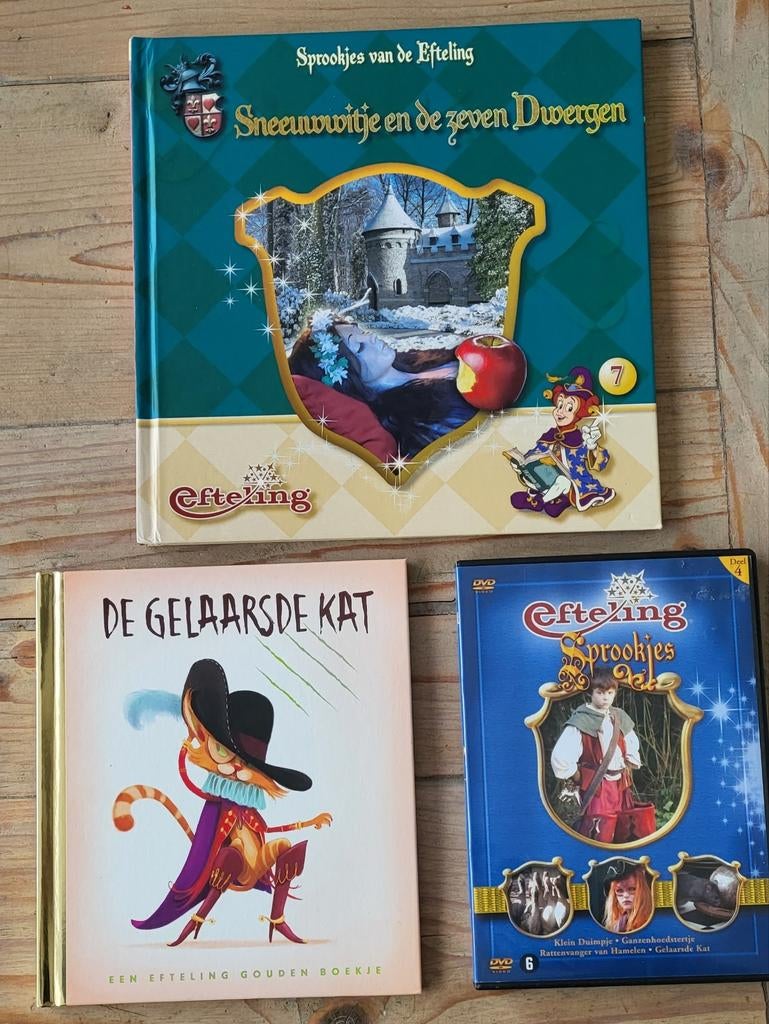 Efteling boeken en dvd, Verzamelen, Ophalen, Zo goed als nieuw, Overige typen