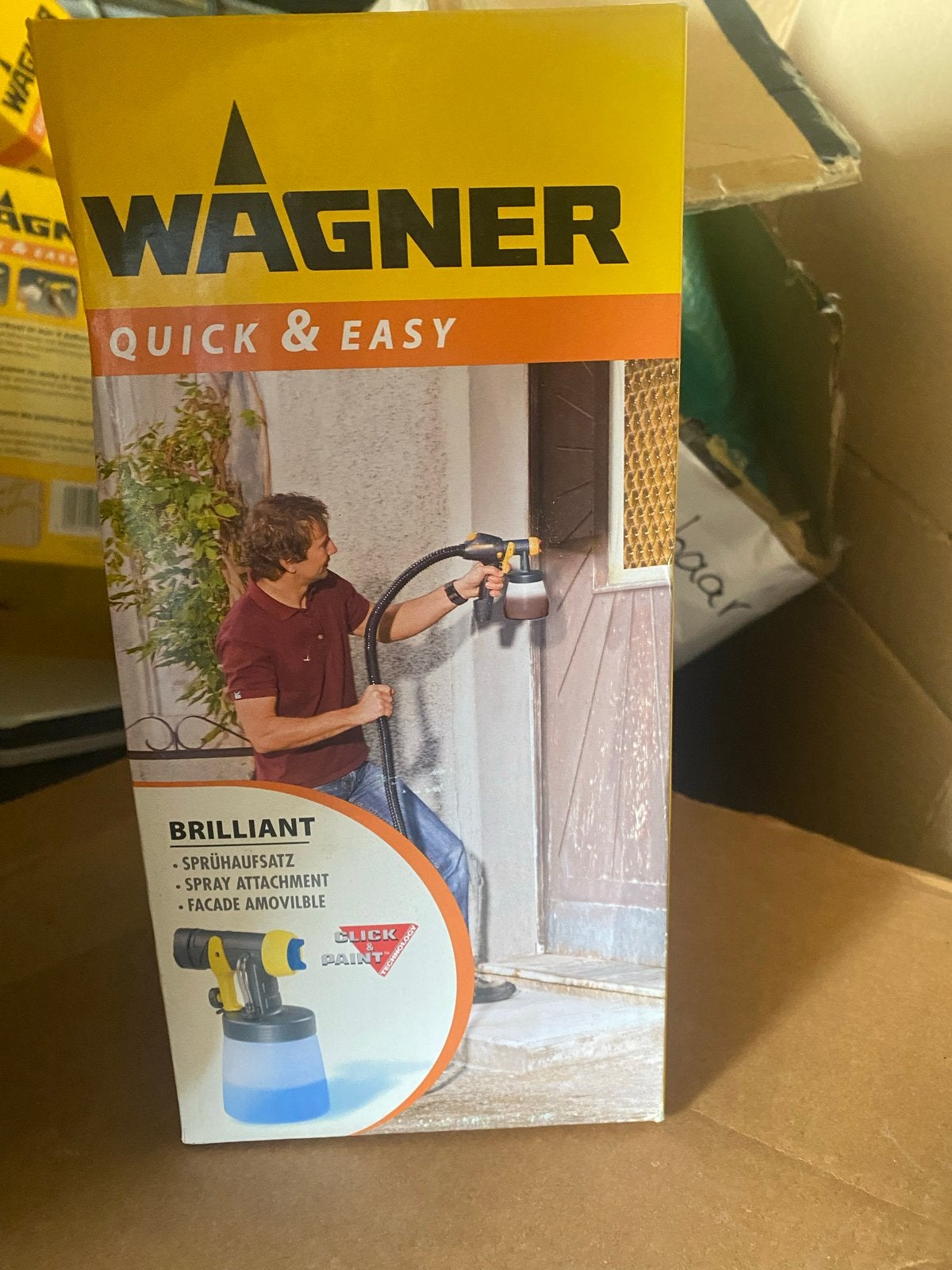 Wagner Spuitopzet W550 600ml - Nieuw in doos, Onbekend, Nieuw, Ophalen of Verzenden, Onbekend