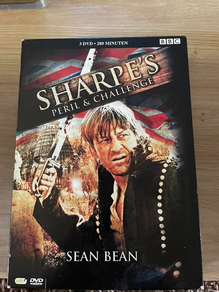 Sharpe's Peril & Challenge (BBC), Cd's en Dvd's, Dvd's | Tv en Series, Vanaf 12 jaar, Ophalen of Verzenden, Zo goed als nieuw