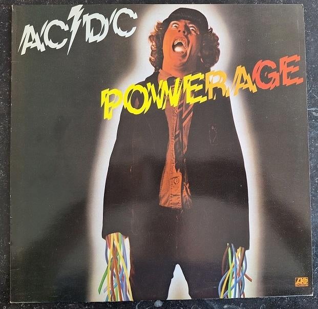 AC/DC - Powerage - Atlantic 1978, Cd's en Dvd's, Vinyl | Hardrock en Metal, Ophalen of Verzenden, Gebruikt