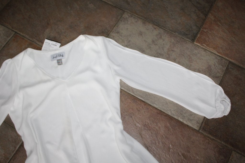 Joseph Ribkoff chique gebroken witte jurk mt 36/S, Kleding | Dames, Jurken, Verzenden, ., Wit, Joseph Ribkoff
