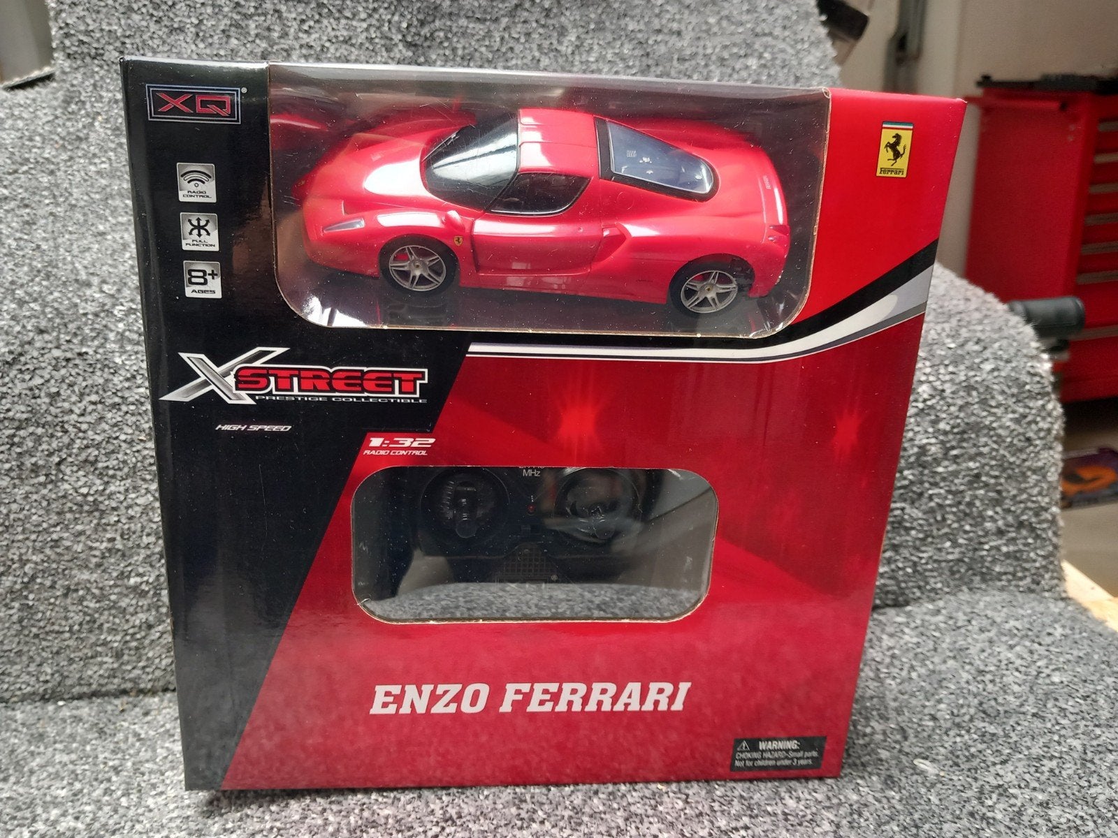Rc auto ferrari enzo 1/32 nieuw in doos., Ophalen of Verzenden