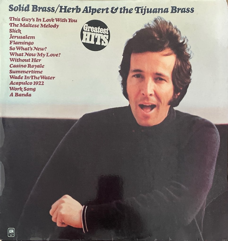 Herb Alpert & The Tijuana Brass - Solid Brass, Ophalen of Verzenden, Zo goed als nieuw, 12 inch, Jazz