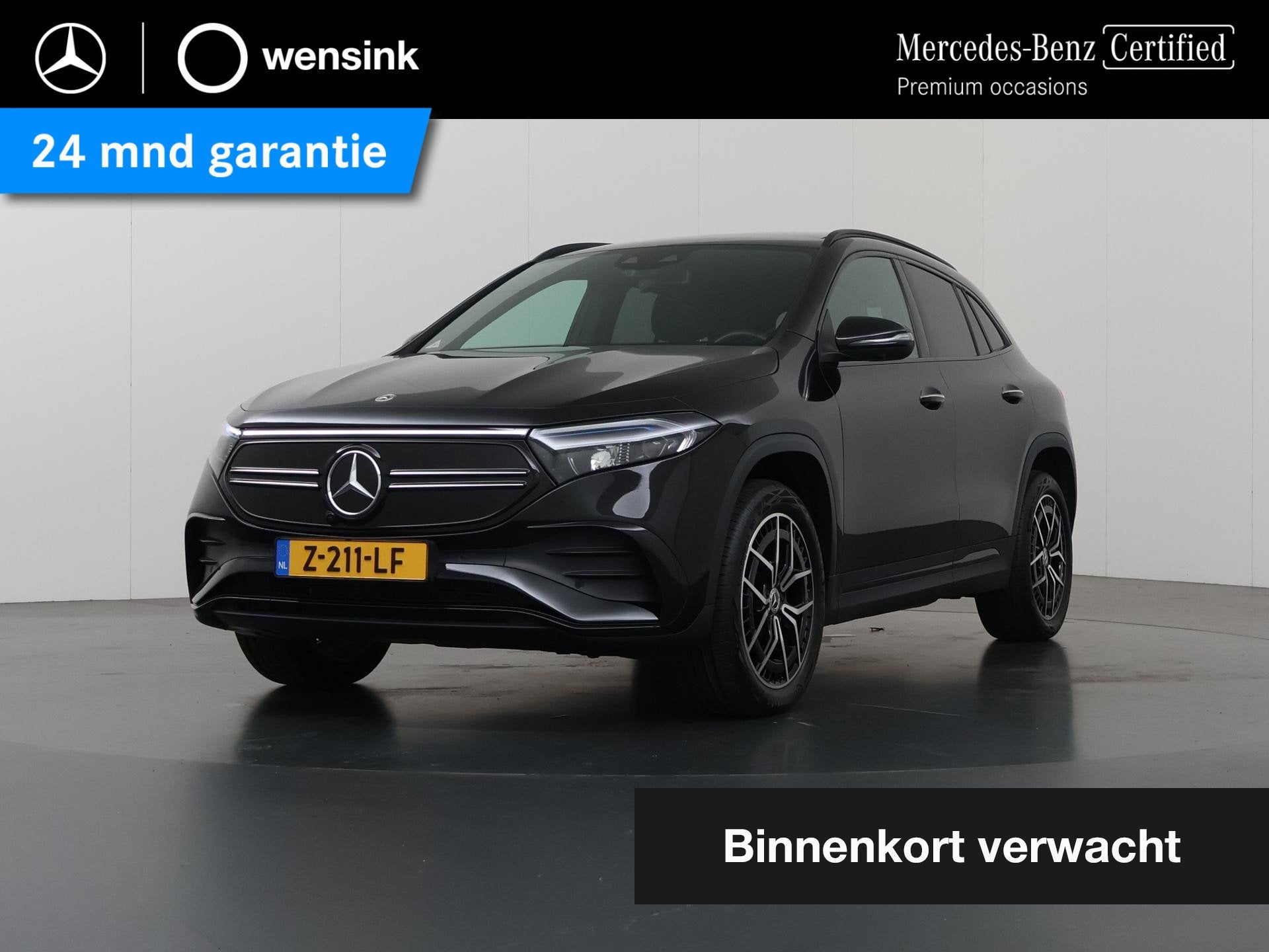 Mercedes-Benz EQA 250+ Business Edition 71 kWh | AMG | Panor, Gebruikt, Zwart, Origineel Nederlands, 90 €/maand