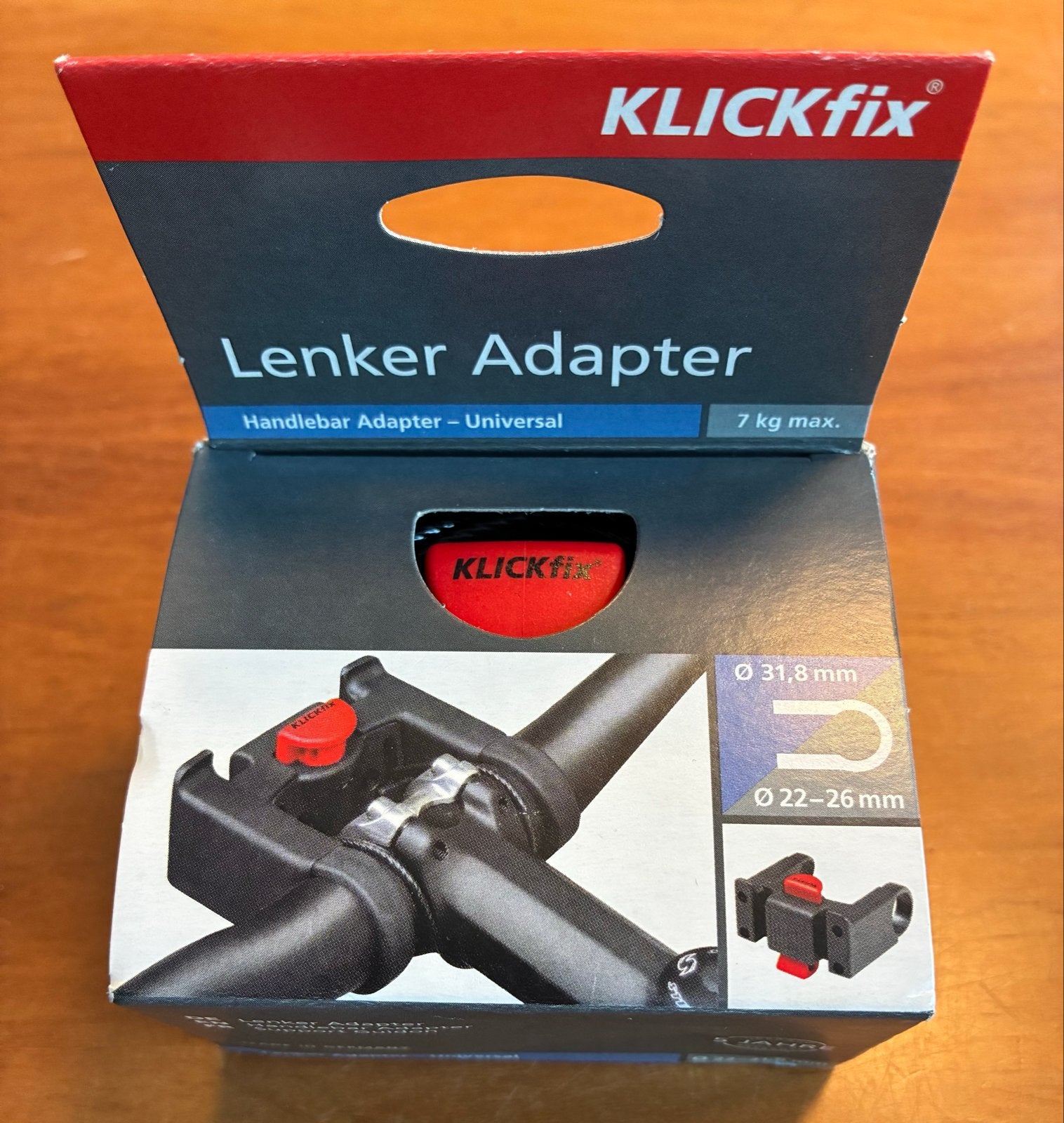 Nieuwe Klickfix Universele Stuurtas Adapter, Ophalen of Verzenden, Nieuw