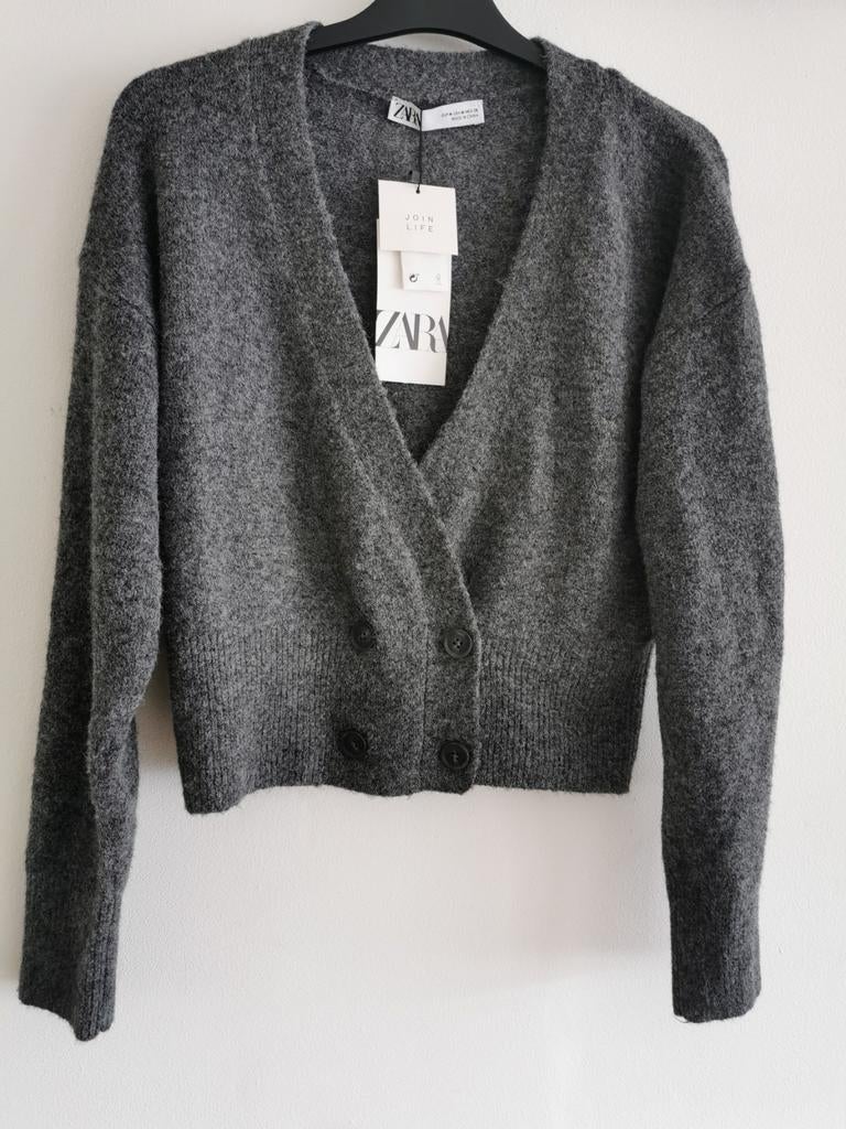 ZARA vest met wol en kameel mt. M, Maat 38/40 (M), Zara, Nieuw, Ophalen of Verzenden