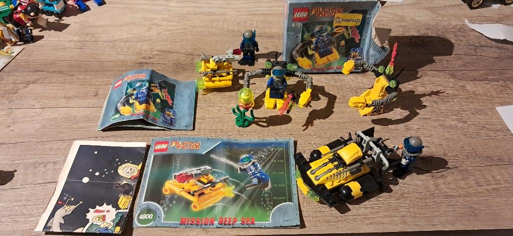 Lego alpha team, Kinderen en Baby's, Speelgoed | Duplo en Lego, Gebruikt, Lego, Complete set, Ophalen of Verzenden