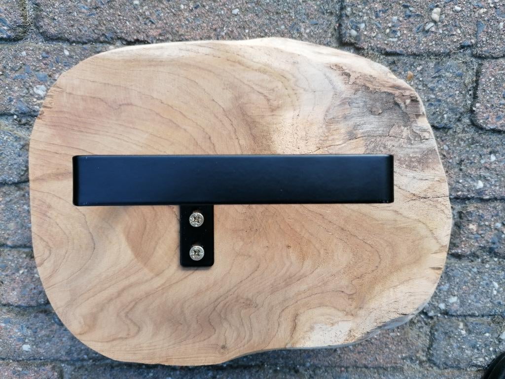 9 nieuwe robuuste, handgemaakte wc rolhouder/toiletrolhouder, Ophalen of Verzenden, Nieuw, Overige typen
