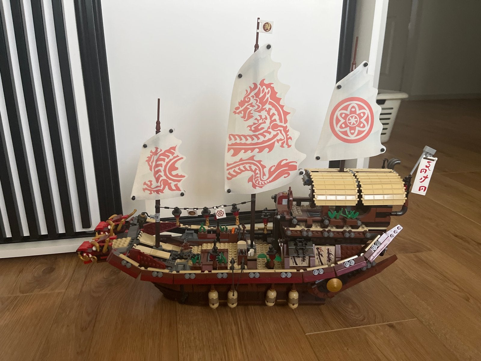 LEGO Ninjago Movie Destiny's Bounty (70618) - Compleet, Gebruikt, Lego, Ophalen of Verzenden, Compleet