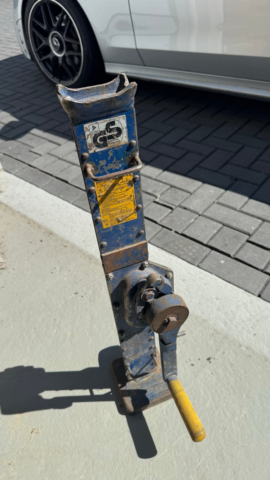 Bocker dommekracht/kelderwind 1,5 ton, Ophalen, Gebruikt