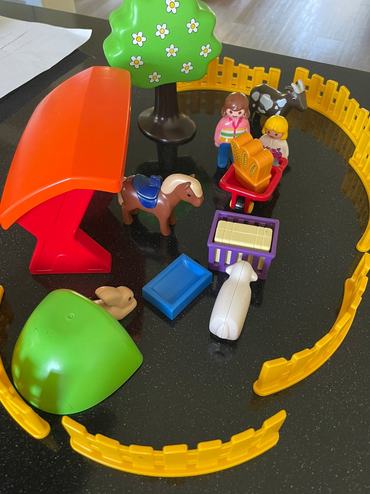 Boerderij setje van 1-2-3 Playmobil, Ophalen, Zo goed als nieuw