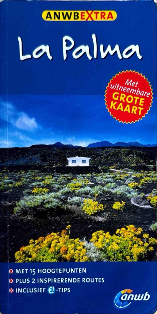 ANWB Extra Reisgids La Palma met uitneembare kaart, Budget, Europa, Ophalen of Verzenden, Zo goed als nieuw