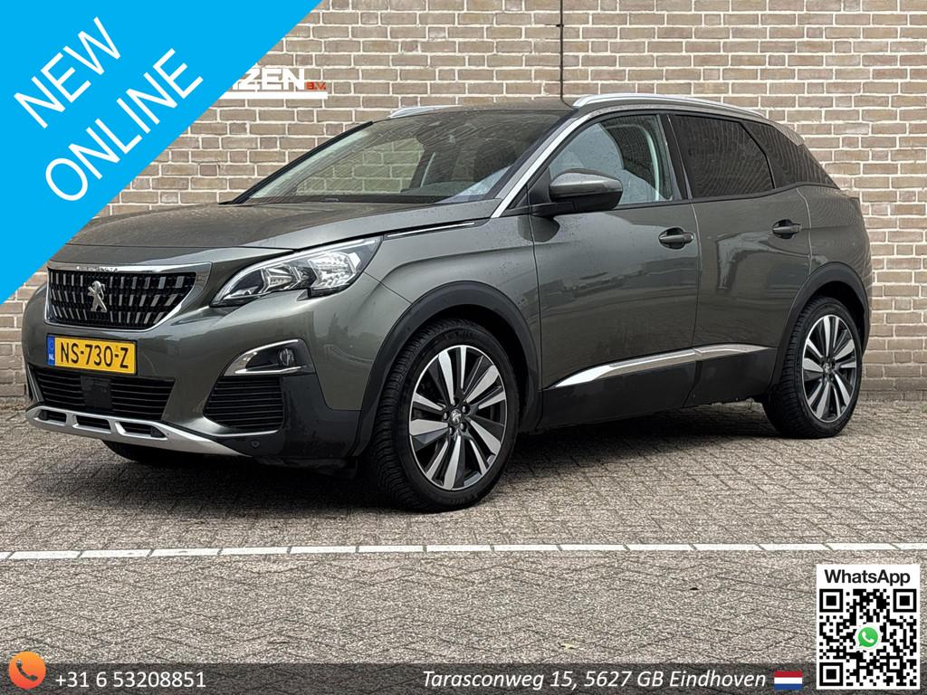 Peugeot 3008 1.2 PureTech Première | Camera | Cruise | Clim, Auto's, Peugeot, Gebruikt, Euro 6, 1199 cc, Leder en Stof