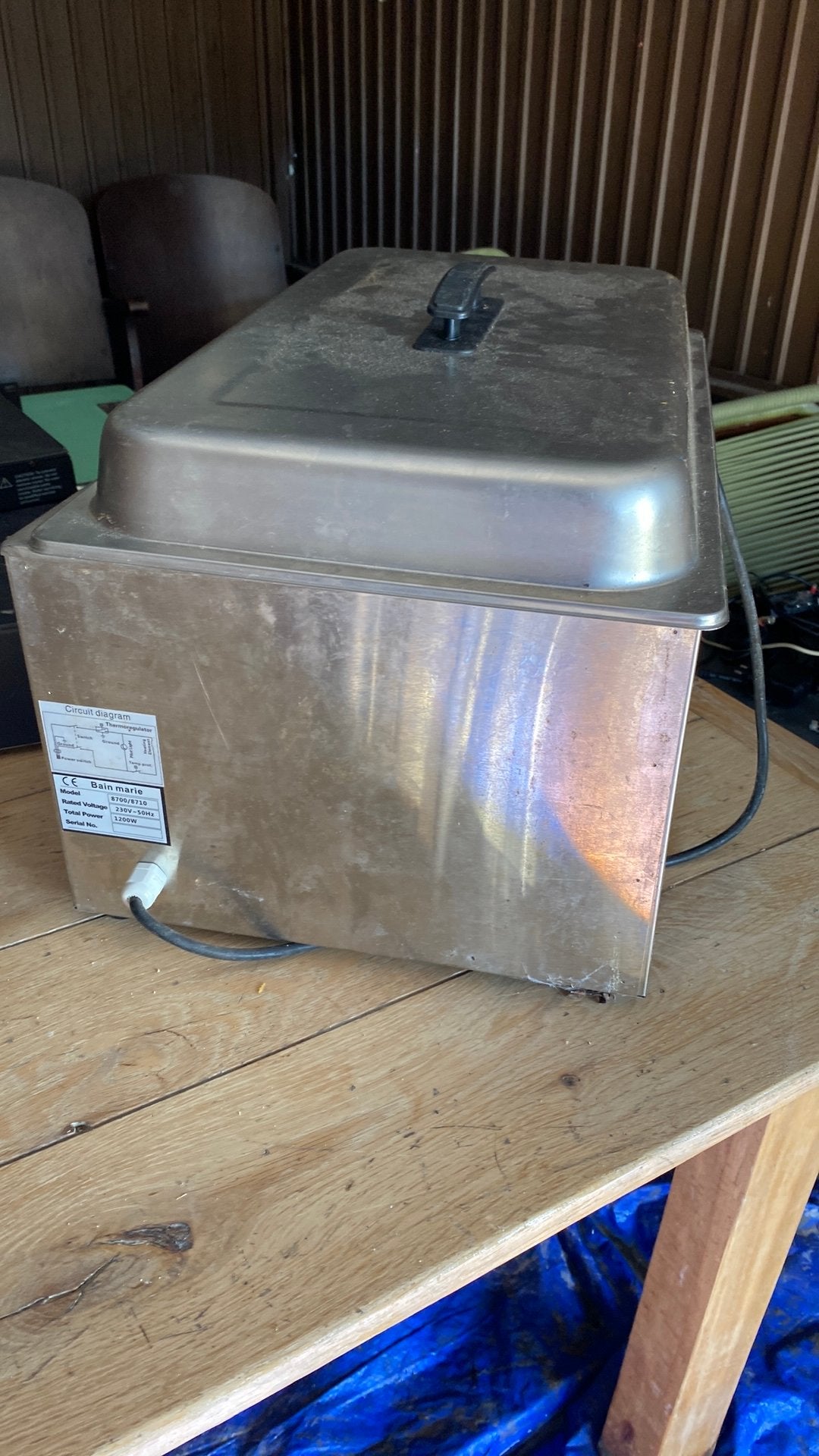 Elektrische au bain marie pan, Ophalen of Verzenden