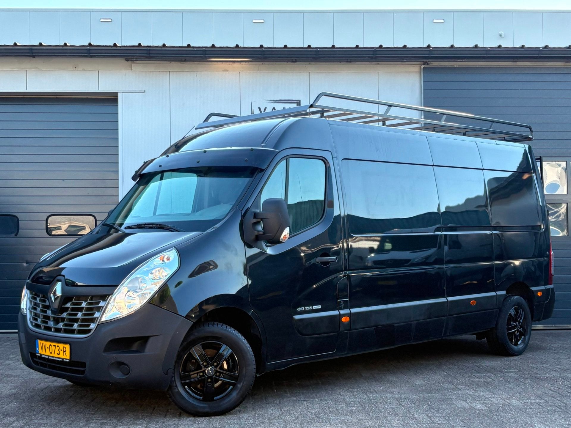 Renault Master T35 2.3dCi 136pk L3H2 Airco Cruise 3-pers., Auto's, Euro 5, Gebruikt, Zwart, 4 cilinders