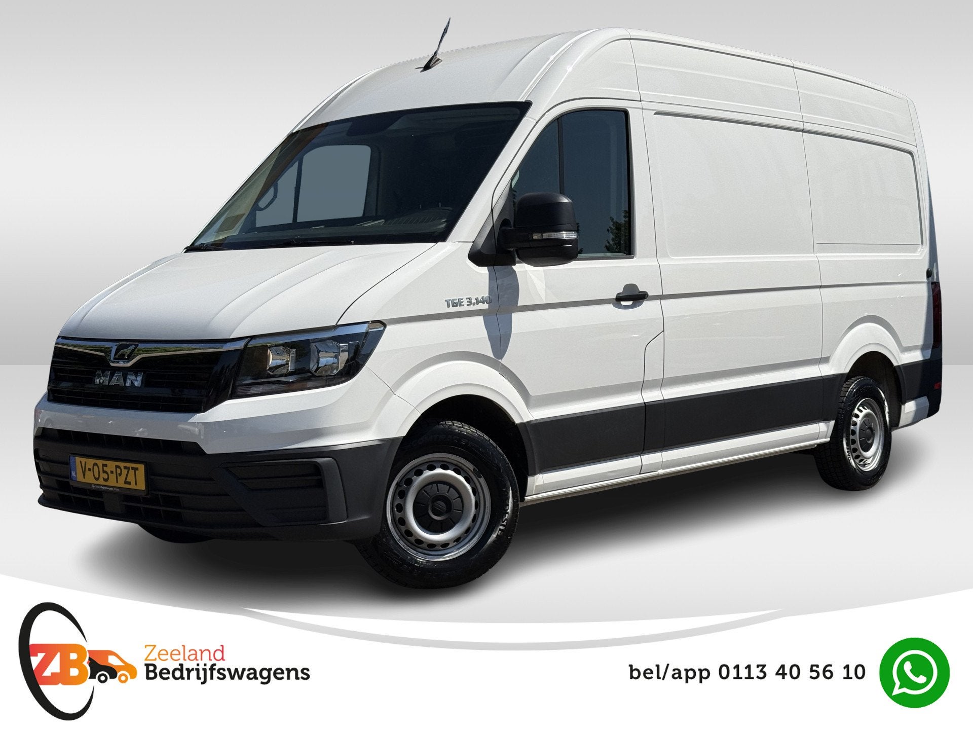 MAN TGE 35 2.0 Standaard Hoog | Camera | Carplay | Cruisec., Auto's, Gebruikt, 4 cilinders, Wit, Bedrijf