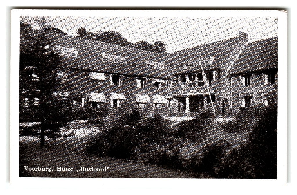 Voorburg, Huize "Rustoord", Verzenden, 1940 tot 1960, Gelopen, Zuid-Holland