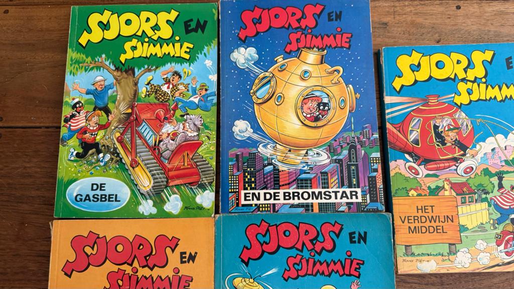 Sjors en Sjimmie Stripboeken - Complete Serie of Reeks, Boeken, Complete serie of reeks, Ophalen of Verzenden, Gelezen