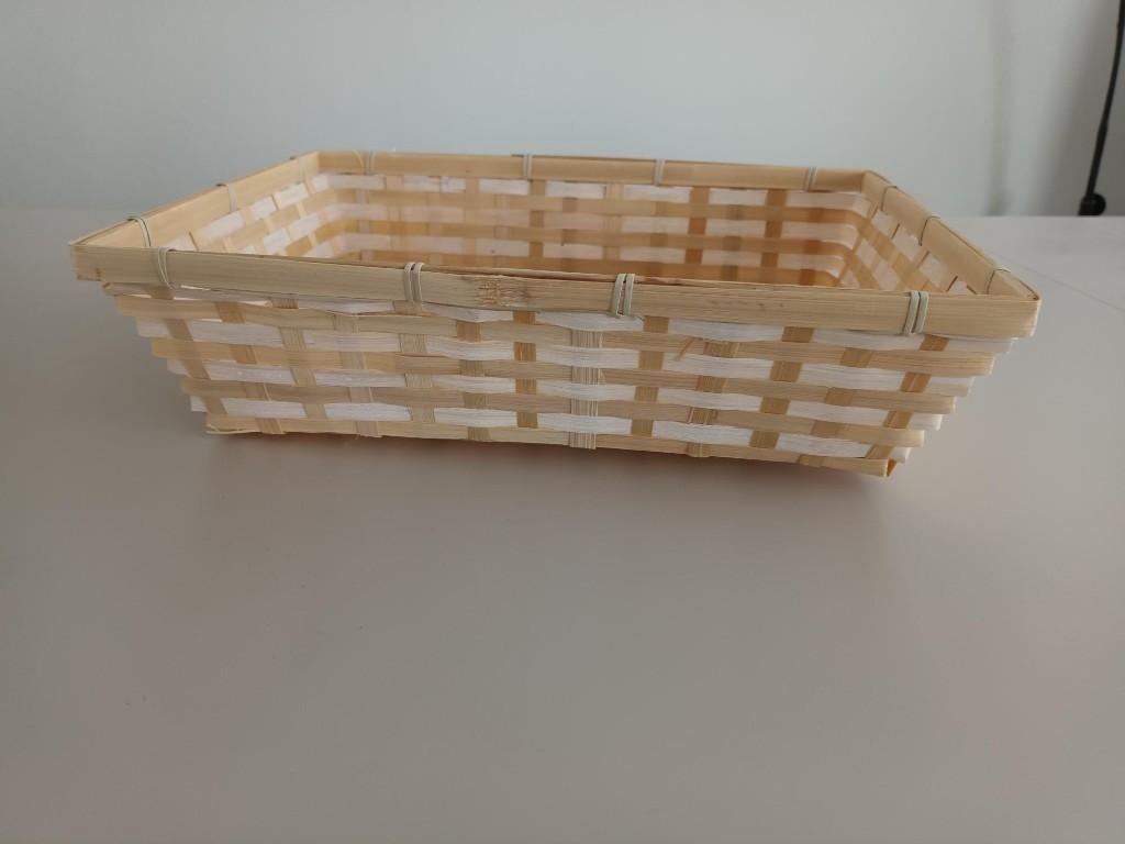 mand kraammand bekleed riet, Ophalen, Mand, Rond, Nieuw