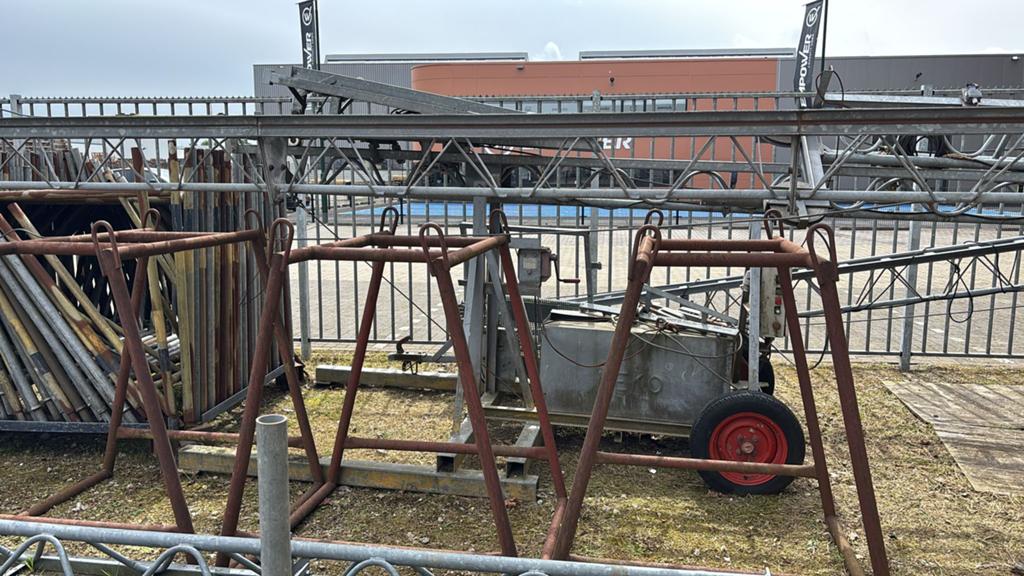 Bouwlift 220v 250kg, Ophalen, Gebruikt, Bouwlift