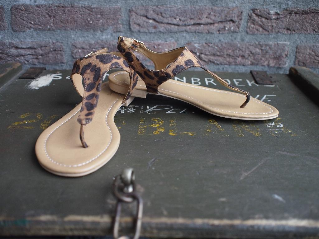 Panter Sandalen maat 38, Kleding | Dames, Schoenen, Bruin, Nieuw, Graceland, Sandalen of Muiltjes