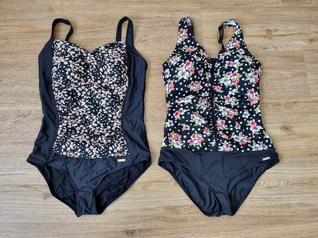 2 Lascana badpakken maat 46E, Kleding | Dames, Badmode en Zwemkleding, Zo goed als nieuw, Badpak, Meerkleurig, Ophalen of Verzenden