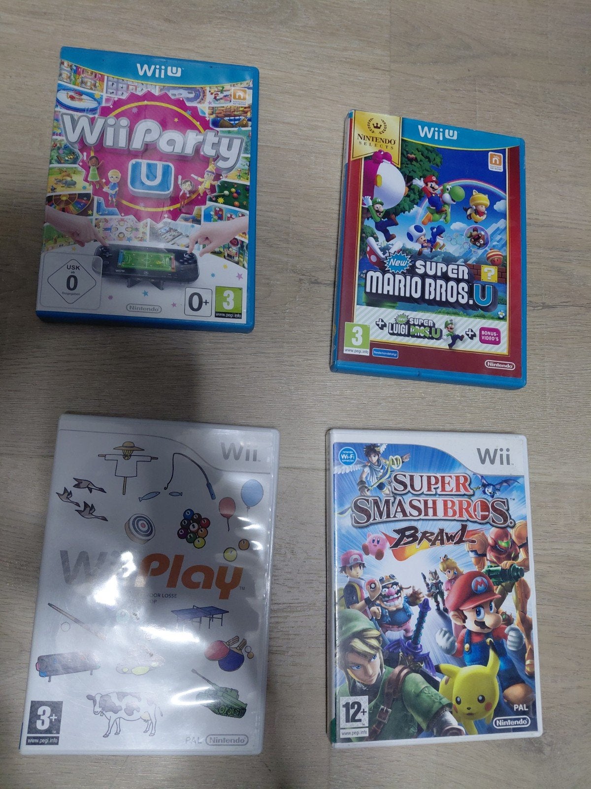 Wii U & Wii Spellen, Spelcomputers en Games, Gebruikt, Overige genres, Eén computer, Ophalen of Verzenden