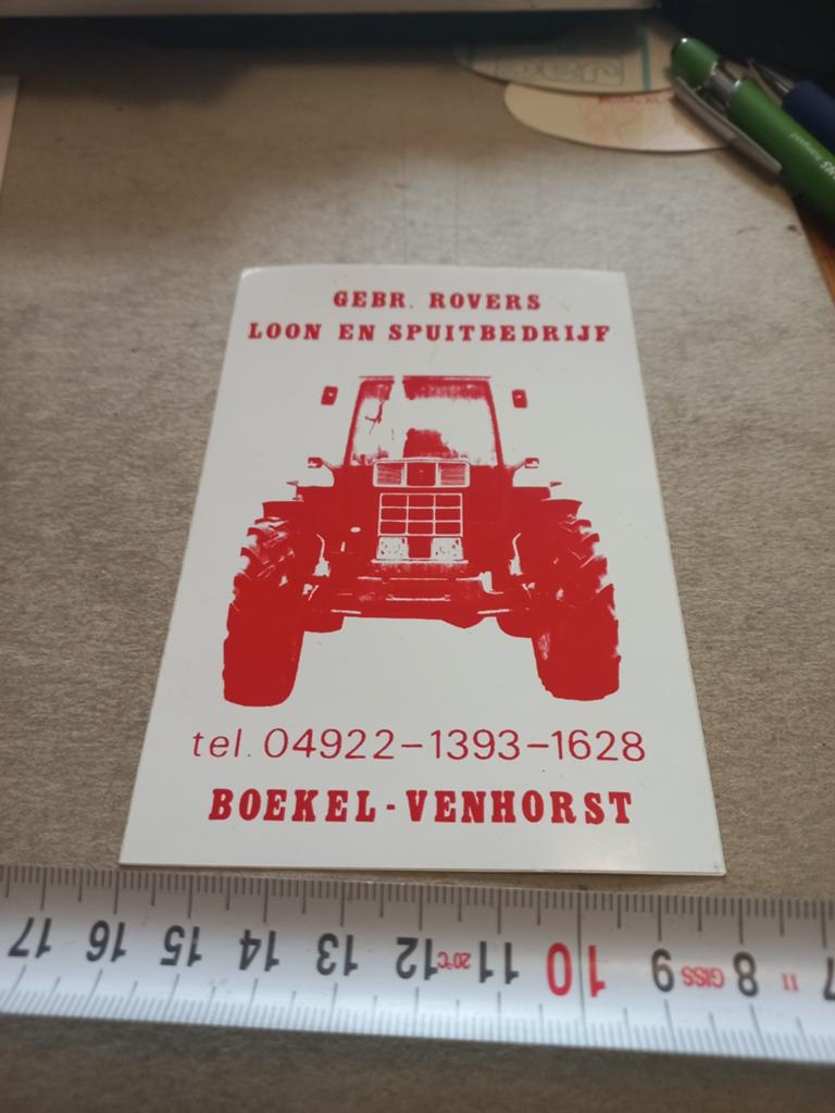 Gebr rovers loonbedrijf Boekel venhorst/international ihc, Ophalen of Verzenden, Zo goed als nieuw
