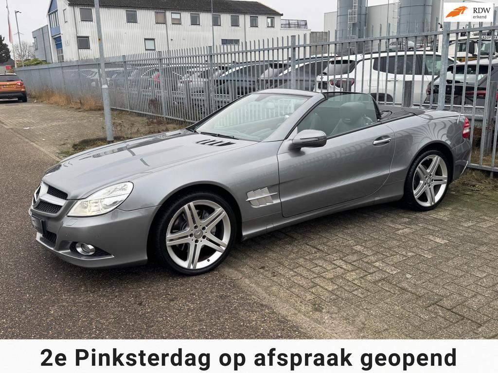 Mercedes-Benz SL-klasse 350 315PK Facelift Harman Kardon Zee, Auto's, Mercedes-Benz, Achterwielaandrijving, Gebruikt, Cabriolet