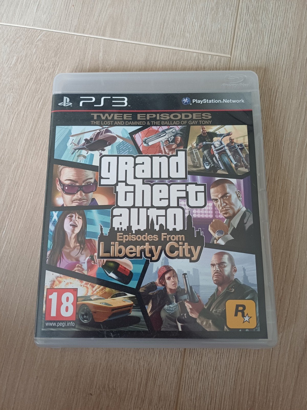 Grand Theft Auto: Episodes from Liberty City (PS3), Online, Vanaf 18 jaar, 1 speler, Zo goed als nieuw
